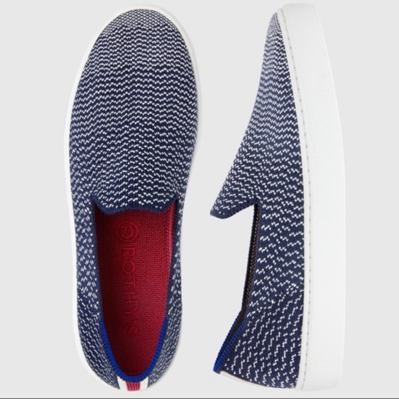 Rothy's Shoes - NEW Rothy’s Rothys Maritime Gradient Sneakers Shoes Slip Ons Womens Size 8.5 NIB